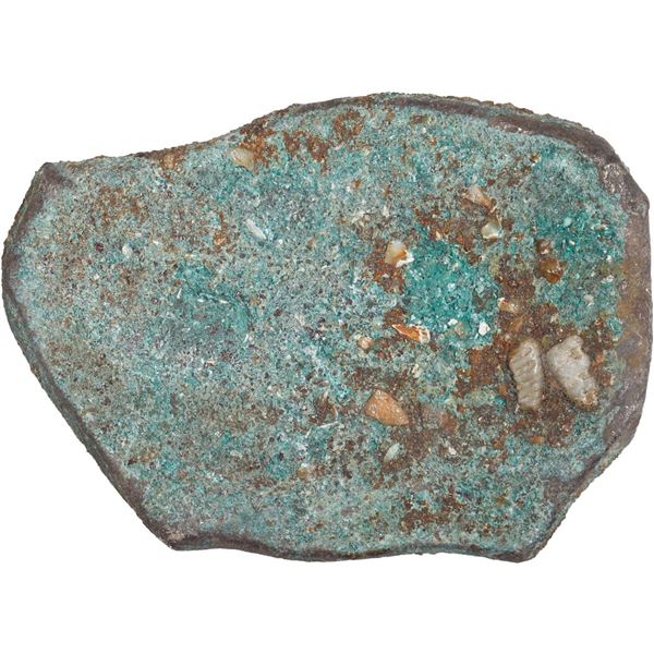 MEXICO, Mexico City, cob 8 reales "greenie," probably Philip V, assayer not visible, encrusted as fo