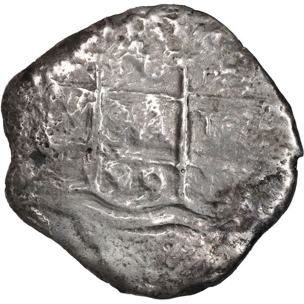 PERU, Lima, cob 4 reales, 1699 (R).