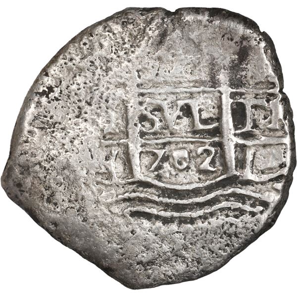 PERU, Lima, cob 4 reales, 1702 H.