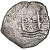 Image 1 : PERU, Lima, cob 4 reales, 1702 H.