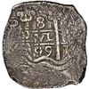 Image 1 : BOLIVIA, Potosí, cob 8 reales, 1699 F, NGC VF 20 (1715 Fleet Shipwreck Label).
