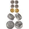 Image 1 : VARIOUS COUNTRIES, five-coin set in Abafil case consisting of one Dutch gold ducat, one Mexican cob 