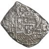 Image 1 : MEXICO, Mexico City, klippe 8 reales, (1733) F.