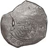 Image 1 : MEXICO, Mexico City, cob 8 reales, Louis I or Philip V, assayer D, small natural bubble-hole.