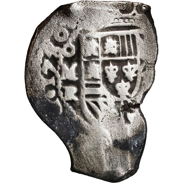 MEXICO, Mexico City, cob 8 reales, 1730 R, neat shape.