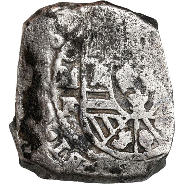 MEXICO, Mexico City, cob 8 reales, 1732 F.