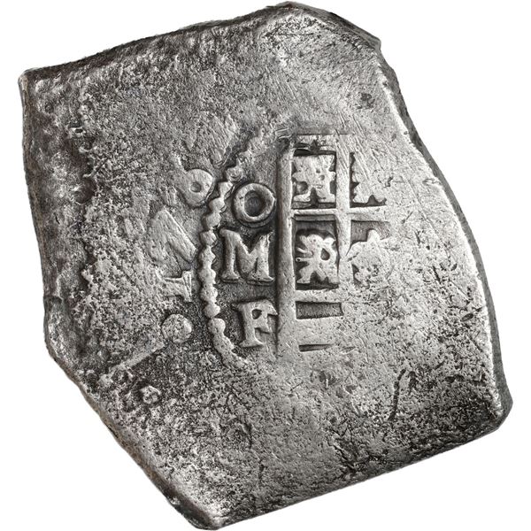 MEXICO, Mexico City, cob 8 reales, 1732 F.