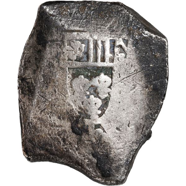 MEXICO, Mexico City, cob 8 reales, Louis I or Philip V, assayer not visible, style of 1714-33.