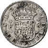 Image 2 : MEXICO, Mexico City, pillar 8 reales, Philip V, 1733 F, small crown, rare, NGC AU details / harshly 