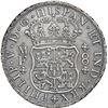 Image 2 : MEXICO, Mexico City, pillar 8 reales, Philip V, 1734 MF, ex-Jones.