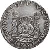 Image 1 : MEXICO, Mexico City, pillar 8 reales, Philip V, 1737 MF.