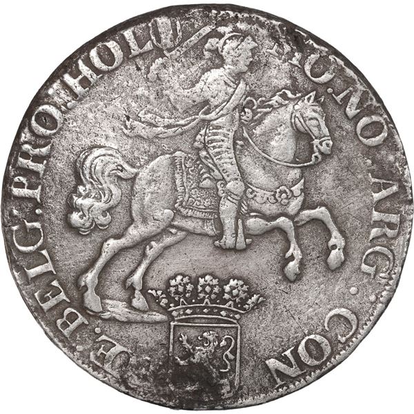 NETHERLANDS (United), Holland, "rider" ducatoon, 1692.