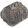 Image 1 : MEXICO, Mexico City, klippe 8 reales, 1733 MF, NGC Sea Salvaged (Shipwreck Blue Label).