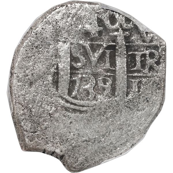 PERU, Lima, cob 4 reales, 1739 V, PCGS VF details / Princess Louisa Shipwreck, ex-Pat Johnson.