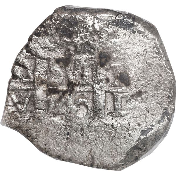 PERU, Lima, cob 4 reales, 1740 V, PCGS VF details / Princess Louisa Shipwreck, ex-Pat Johnson.