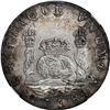 Image 1 : MEXICO, Mexico City, pillar 8 reales, Philip V, 1738 MF, NGC AU details / saltwater damage (Reijgers
