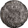 Image 2 : MEXICO, Mexico City, pillar 8 reales, Philip V, 1738 MF, NGC AU details / saltwater damage (Reijgers