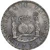 Image 1 : MEXICO, Mexico City, pillar 8 reales, Philip V, 1739 MF, ex-Bir.