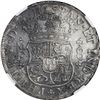 Image 2 : MEXICO, Mexico City, pillar 8 reales, Philip V, 1739 MF, NGC AU details / saltwater damage (Reijgers