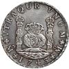 Image 1 : MEXICO, Mexico City, pillar 8 reales, Philip V, 1743 MF.