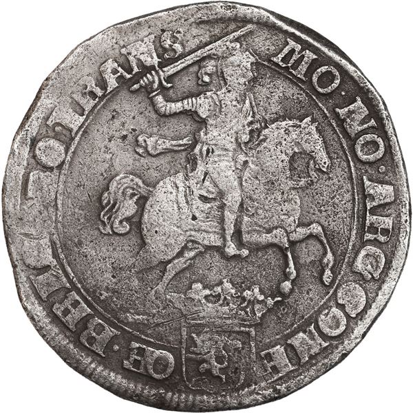 NETHERLANDS (United), Overijssel, "rider" ducatoon, 1680.