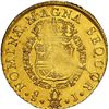 Image 2 : CHILE, Santiago, gold bust 8 escudos, Ferdinand VI, 1751 J, NGC AU details / cleaned / La Luz.
