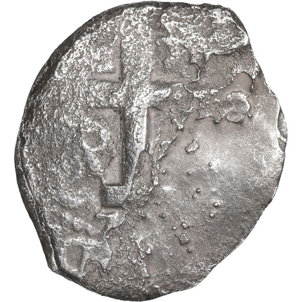PERU, Lima, cob 8 reales, 1718 M.