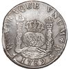 Image 2 : MEXICO, Mexico City, pillar 8 reales, Charles III, 1769 MF.