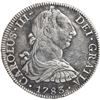 Image 1 : MEXICO, Mexico City, bust 8 reales, Charles III, 1783 FF.