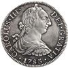 Image 1 : MEXICO, Mexico City, bust 8 reales, Charles III, 1783 FF.