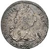 Image 1 : BOLIVIA, Potosí, bust 8 reales, Charles III, 1776 PR, NGC VF details / damaged (Shipwreck Blue Label
