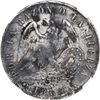 Image 1 : CHILE, Santiago, 1 peso, 1855, NGC Shipwreck Effect (SS Central America Shipwreck Label / Pascual Es