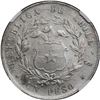 Image 2 : CHILE, Santiago, 1 peso, 1856/5, rare, NGC Shipwreck Effect (SS Central America Shipwreck Label / Pa