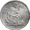 Image 1 : UNITED STATES, New Orleans mint, Seated Liberty half dollar, 1861-O, Confederate States issue (die W