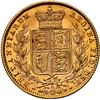 Image 2 : AUSTRALIA (under Great Britain), Sydney, gold sovereign, Victoria (young head), 1877-S, shield type,