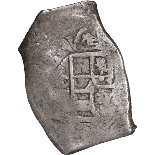 MEXICO, Mexico City, cob 8 reales, 1703 L, rare, NGC VF 20, finest and only example in NGC census.