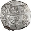 Image 1 : MEXICO, Mexico City, cob 4 reales, Philip II, assayer O below denomination IIII to right, mintmark o