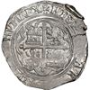 Image 2 : MEXICO, Mexico City, cob 4 reales, Philip II, assayer O below denomination IIII to right, mintmark o