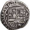 Image 1 : PERU, Lima, cob 1 real, Philip II, assayer Diego de la Torre, *-I to left, P-oD to right, ex-Ugaz.