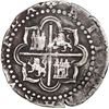 Image 2 : PERU, Lima, cob 1 real, Philip II, assayer Diego de la Torre, *-oD to left, I-P to right, ex-Ugaz.