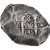 Image 1 : PERU, Lima, cob 8 reales, 1745 V, ex-Ugaz.