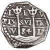 Image 1 : PERU, Lima, cob 1 real, 1684 V, ex-Ugaz.