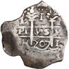 Image 1 : PERU, Lima, cob 1 real, 1707 H, ex-Ugaz.