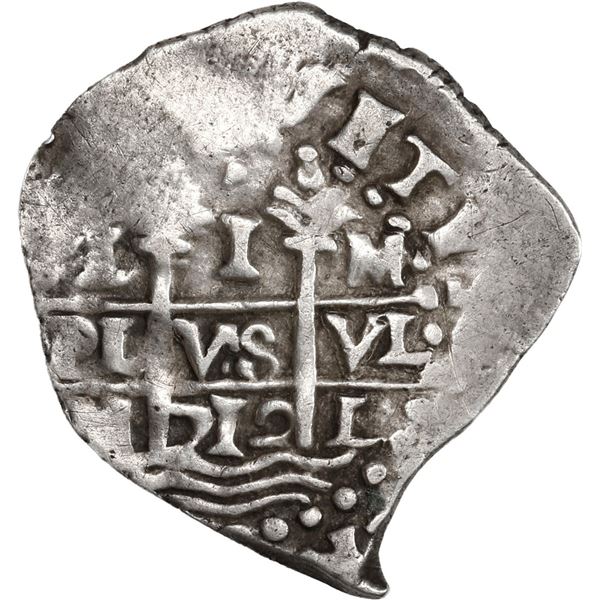 PERU, Lima, cob 1 real, 1712 M, ex-Ugaz.