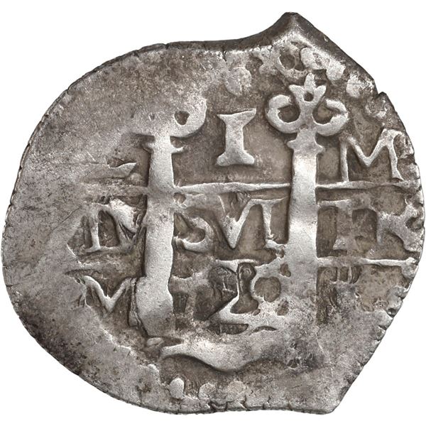 PERU, Lima, cob 1 real, 1720/19 M, unique(?), ex-Ugaz.