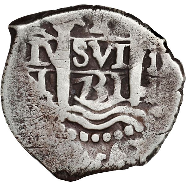 PERU, Lima, cob 1 real, 1731 N, ex-Ugaz.