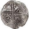 Image 2 : BOLIVIA, Potosí, cob 8 reales, (1617) M, mintmark-assayer to RIGHT, extremely rare.