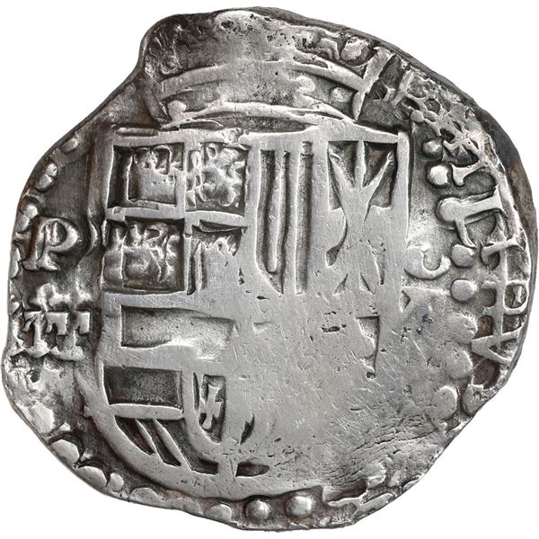 BOLIVIA, Potosí, cob 8 reales, 1619 T.