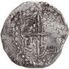 Image 2 : BOLIVIA, Potosí, cob 8 reales, 1620 T, quadrants of cross transposed, mintmark retrograde P.
