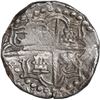 Image 2 : BOLIVIA, Potosí, cob 8 reales, 1620 T, quadrants of cross transposed, mintmark retrograde P over nor